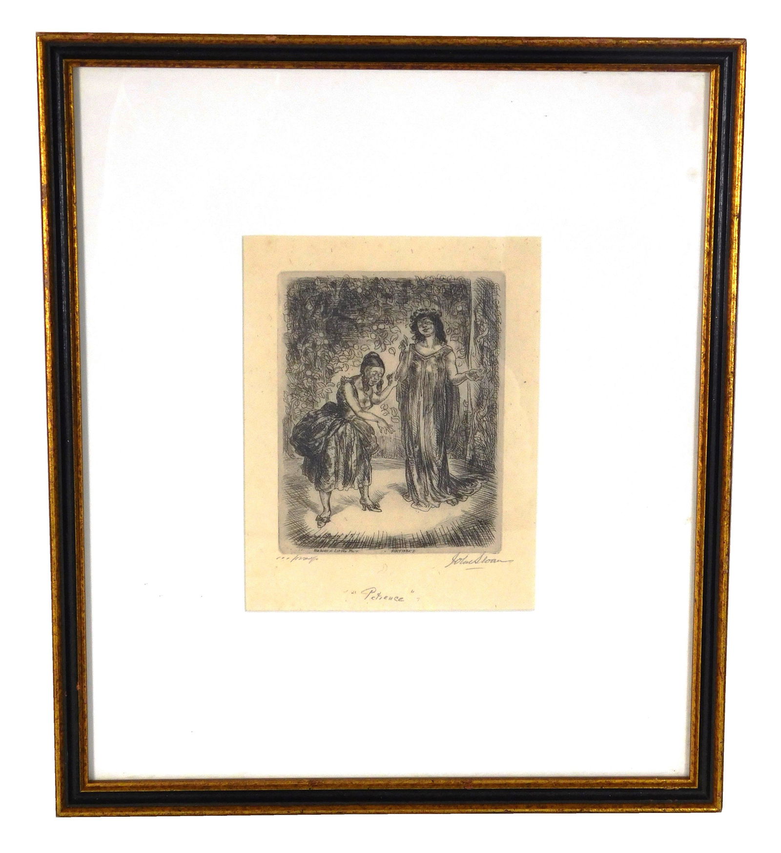 John Sloan (American, 1871-1951), "Patience (He Was a (1 of 3)