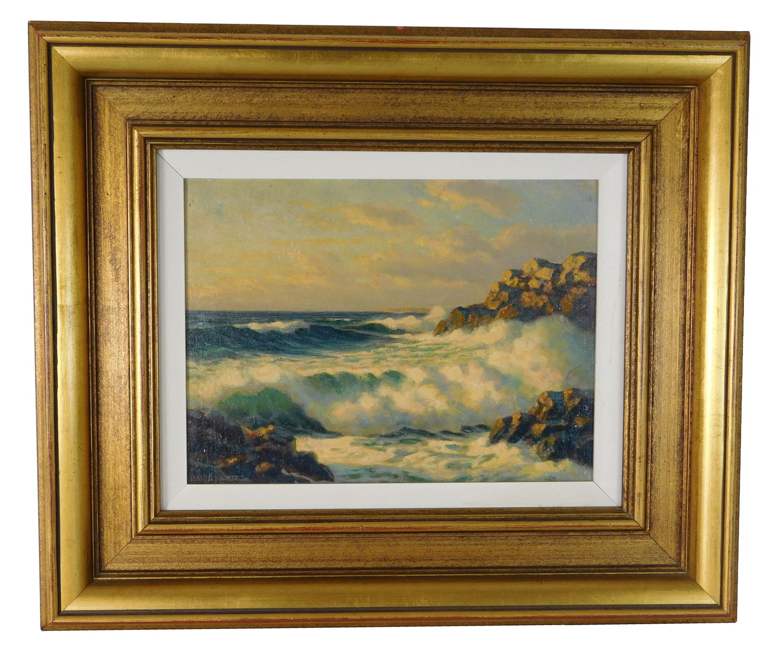 Josef M. Arentz (American, 1903-1969), oil on canvas (1 of 3)