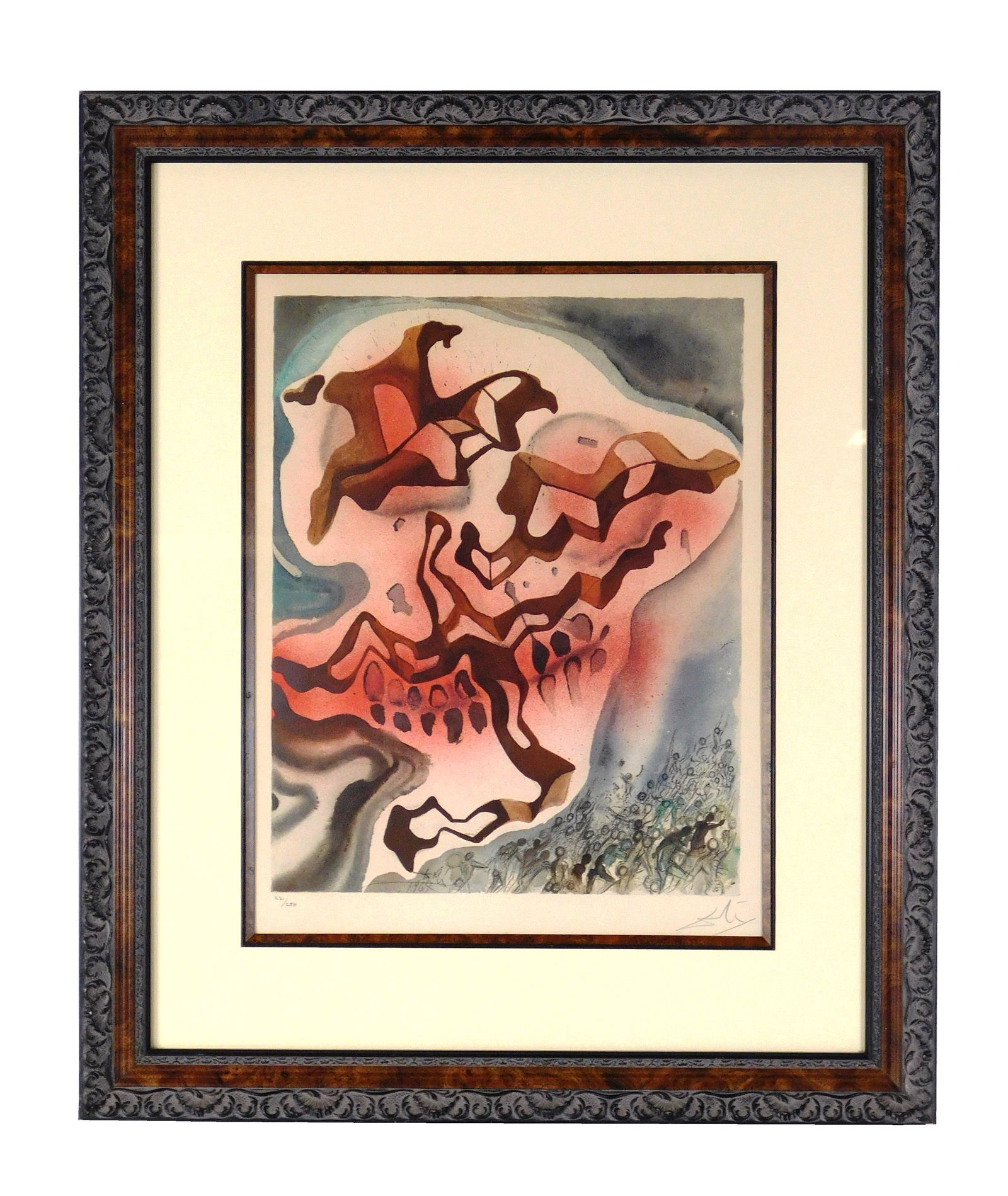 Salvador Dali (France/Spain, 1904-1989), "Yea Though I (1 of 5)