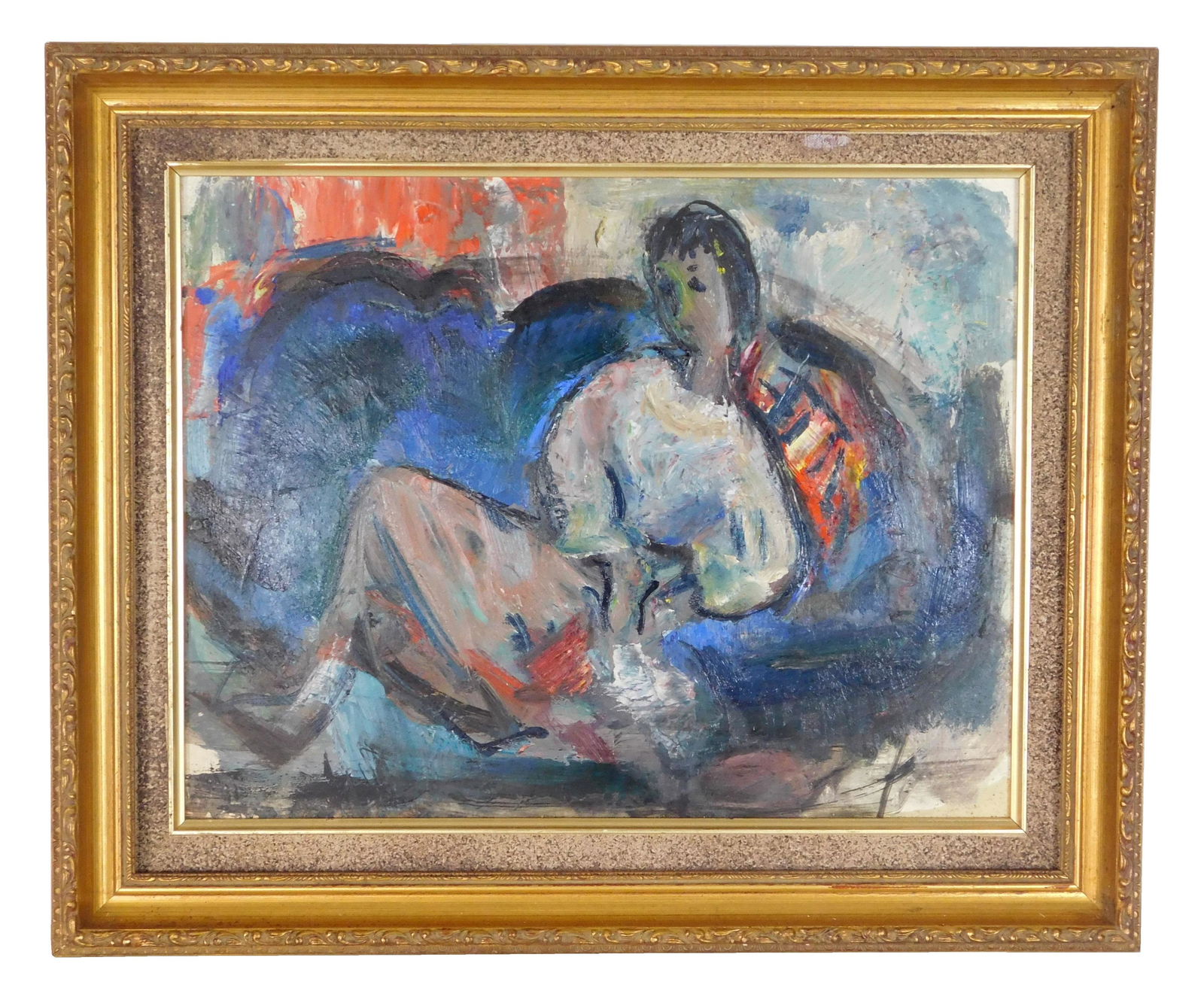 Marion Huse (American, 1896-1967), oil on artist board, (1 of 2)