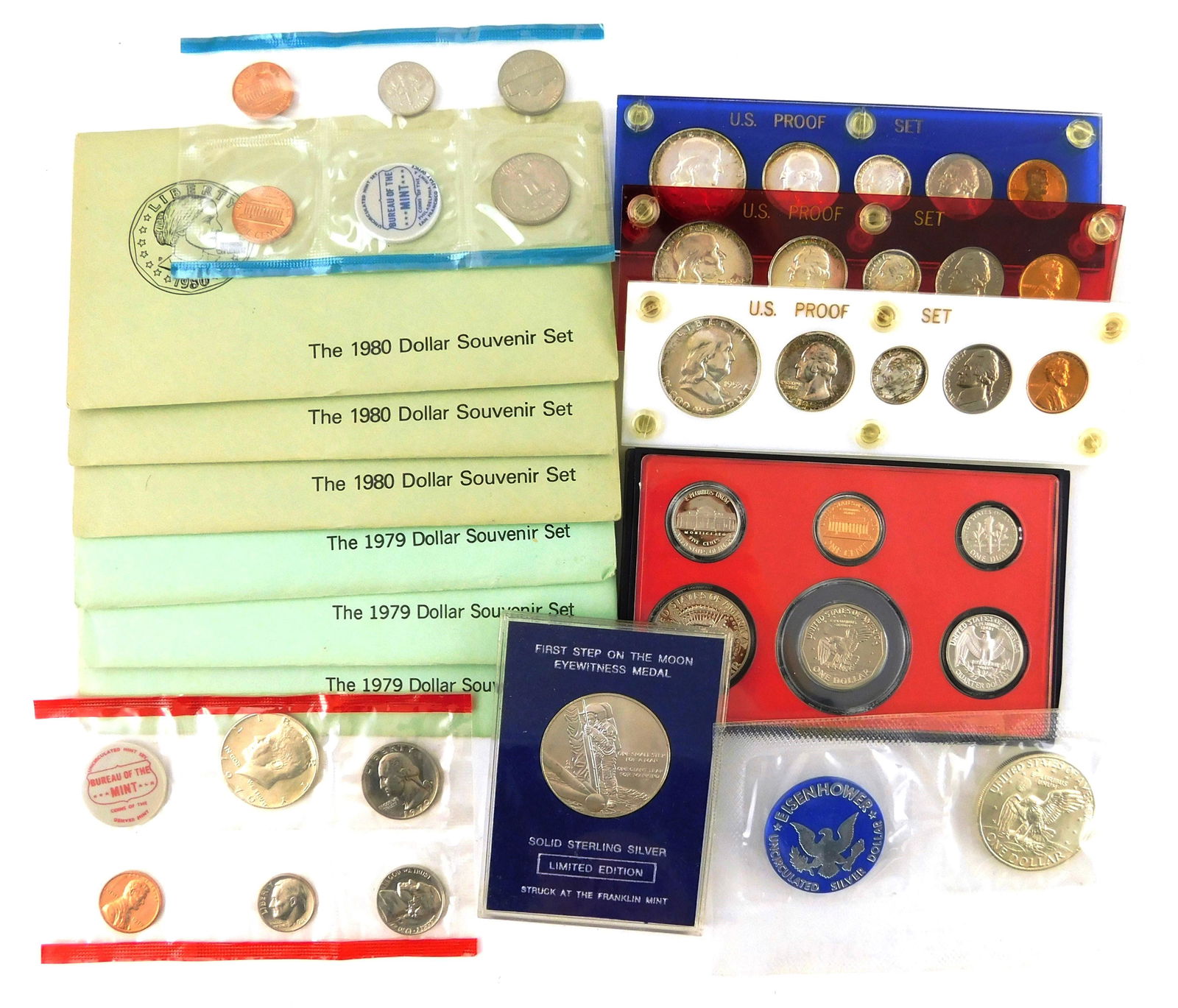 COINS: Misc. lot of proof and other sets. Includes (1 of 1)