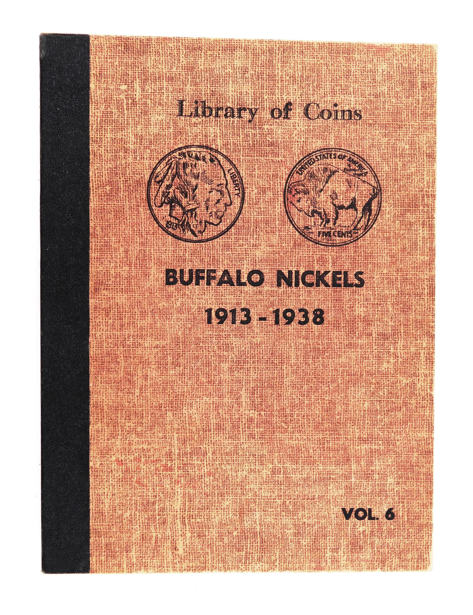 COINS: Buffalo nickel album. Partially filled, missing (1 of 3)