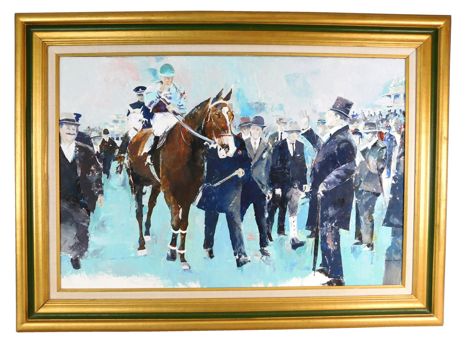 Geoffrey L. Smith (American, 20th/21st C.), oil on (1 of 6)