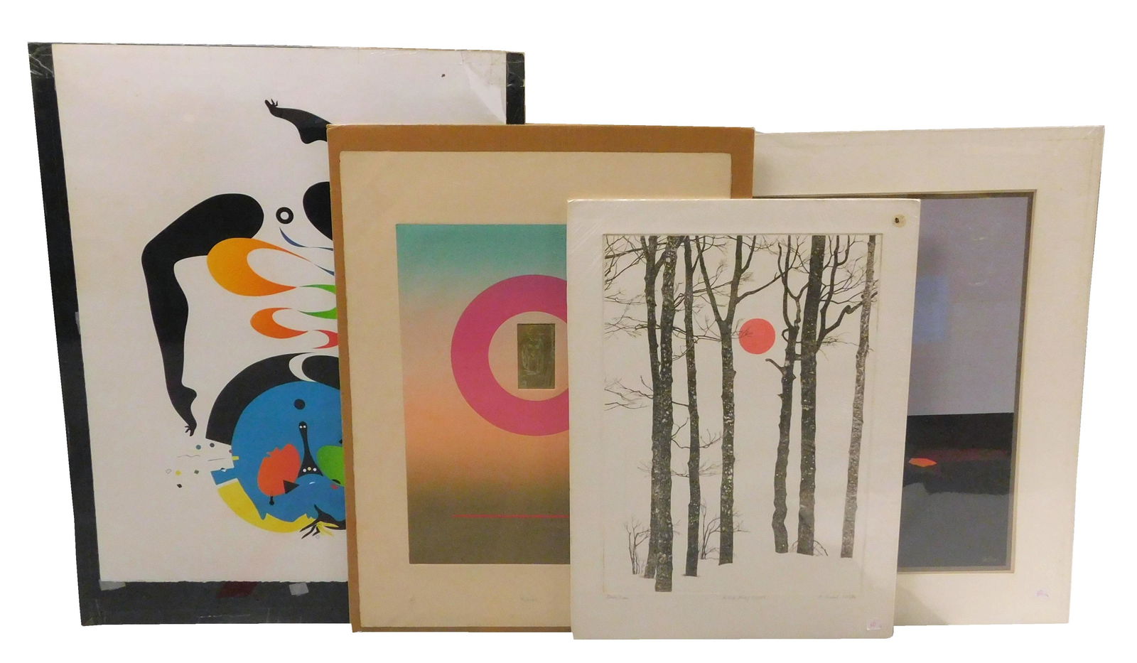 Four modern prints: Edward Girard, "Madonna" color (1 of 6)