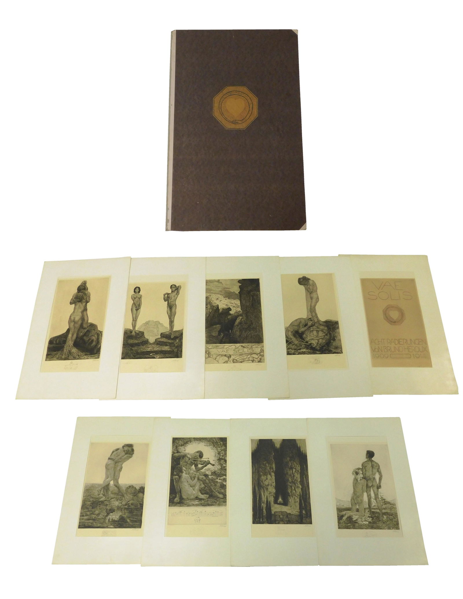 Bruno HÃ©roux (German, 1868 - 1944), "Vae Solis (Alas, (1 of 12)