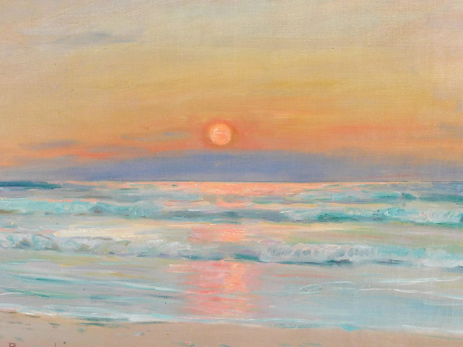 Paul Friis Nybo (Denmark, 1869-1929), oil on canvas, (1 of 3)