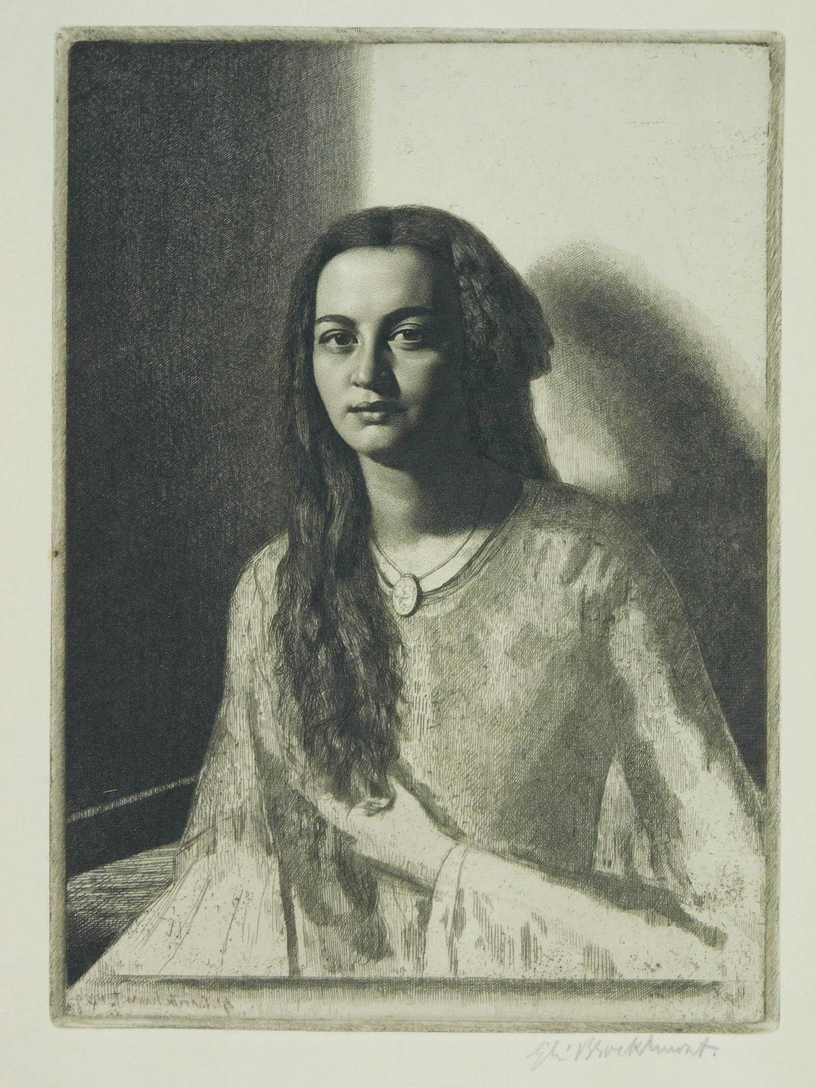 Gerald Brockhurst (British) 1890-1978. Una (The Young (1 of 4)