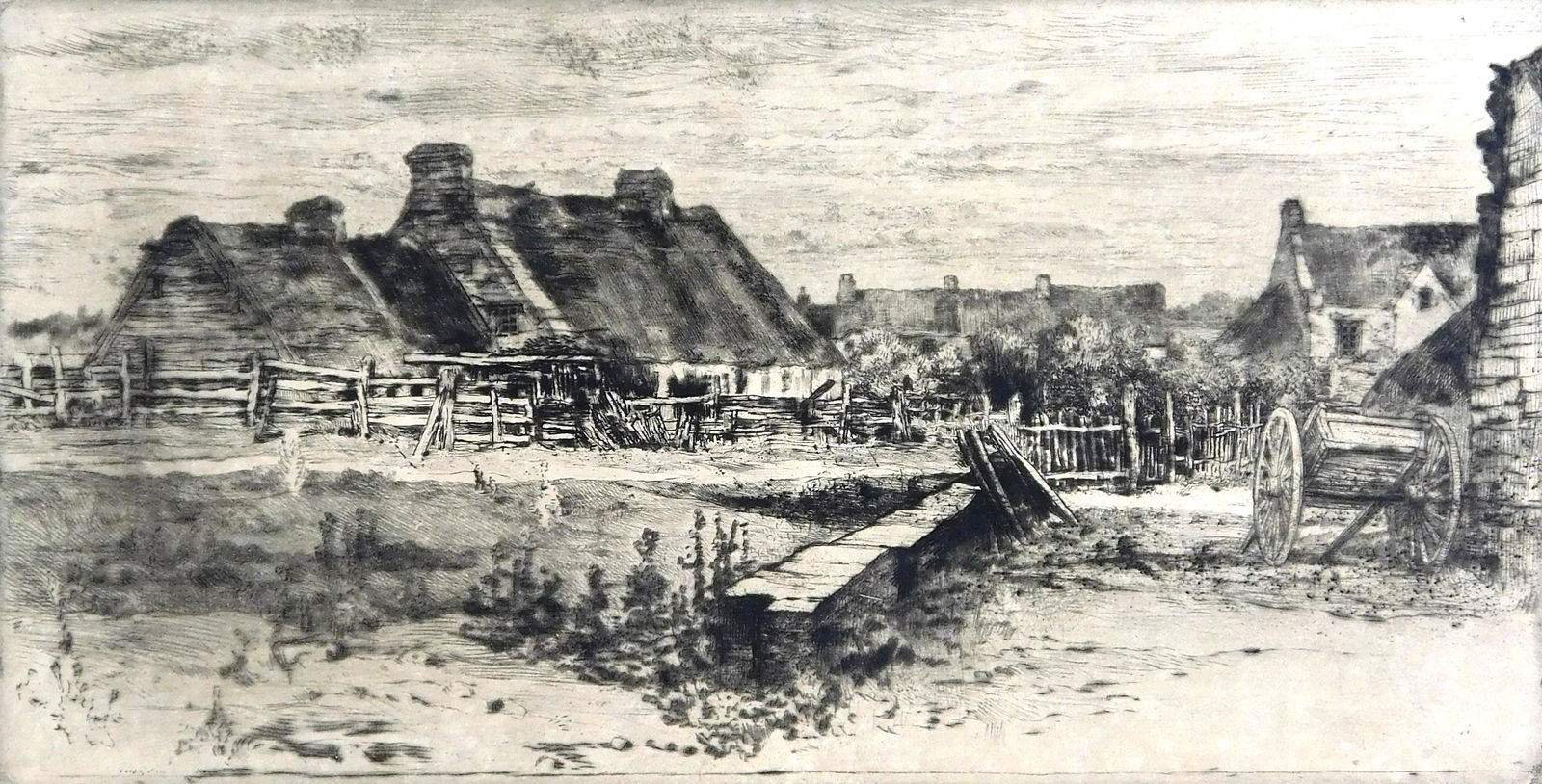 Félix Buhot (France) 1847-1898. Les Grandes (1 of 6)