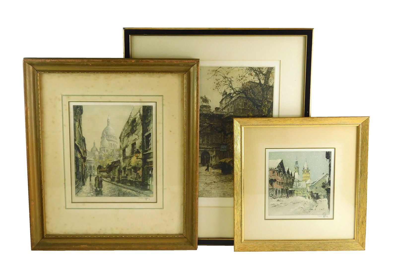 Hans Figura (Austria) 1898-1978. Sacré Coeur, (1 of 7)