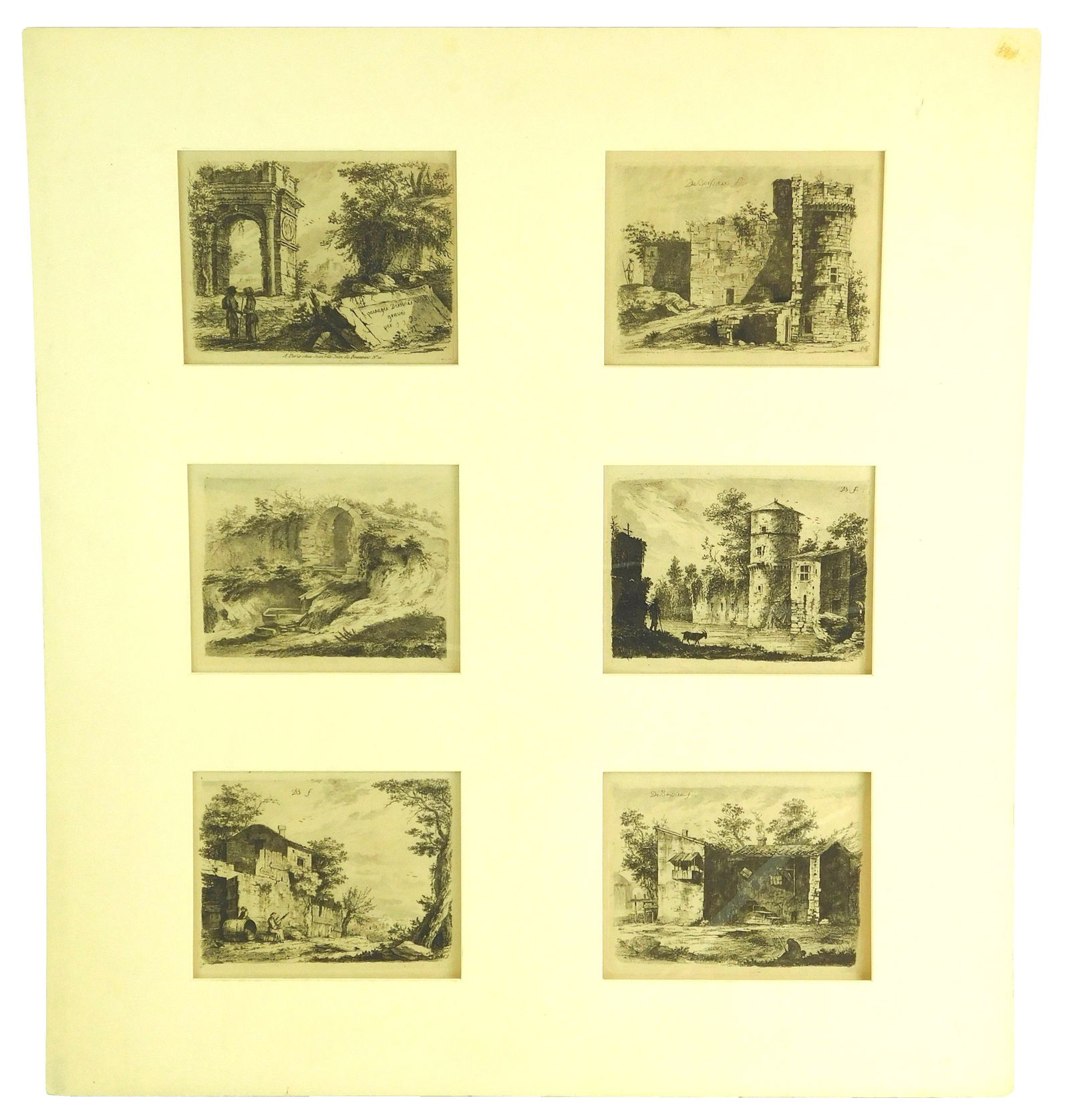 Jean-Jacques de Boissieu (France) 1736-1810. Paysages (1 of 9)