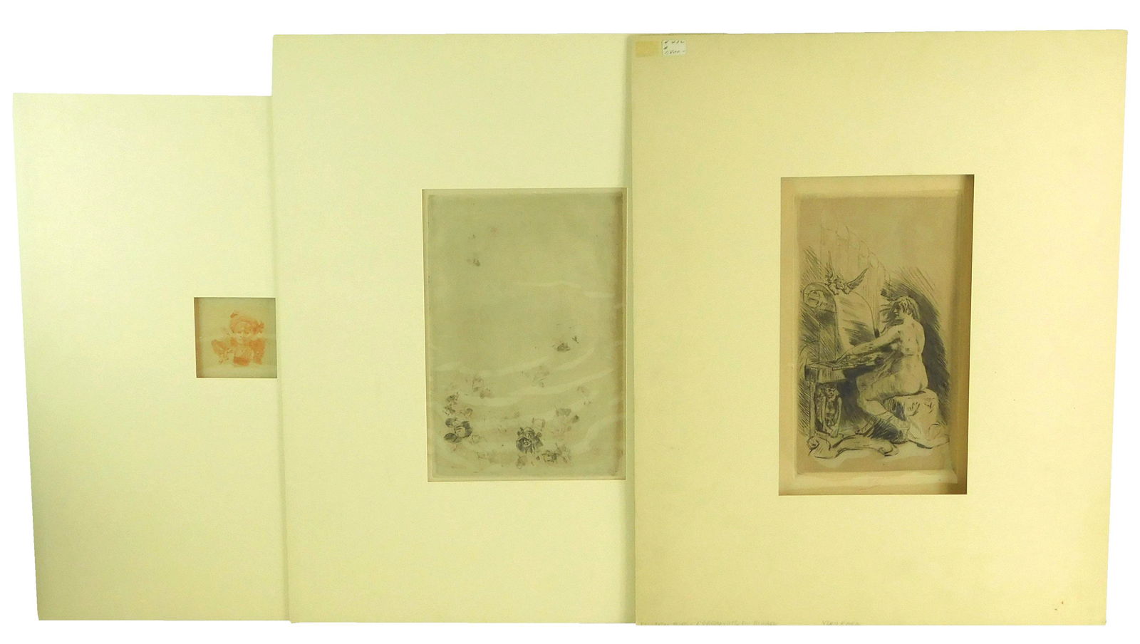 Felicien Rops (France) 1833-1898. Tesson humain. (1 of 8)