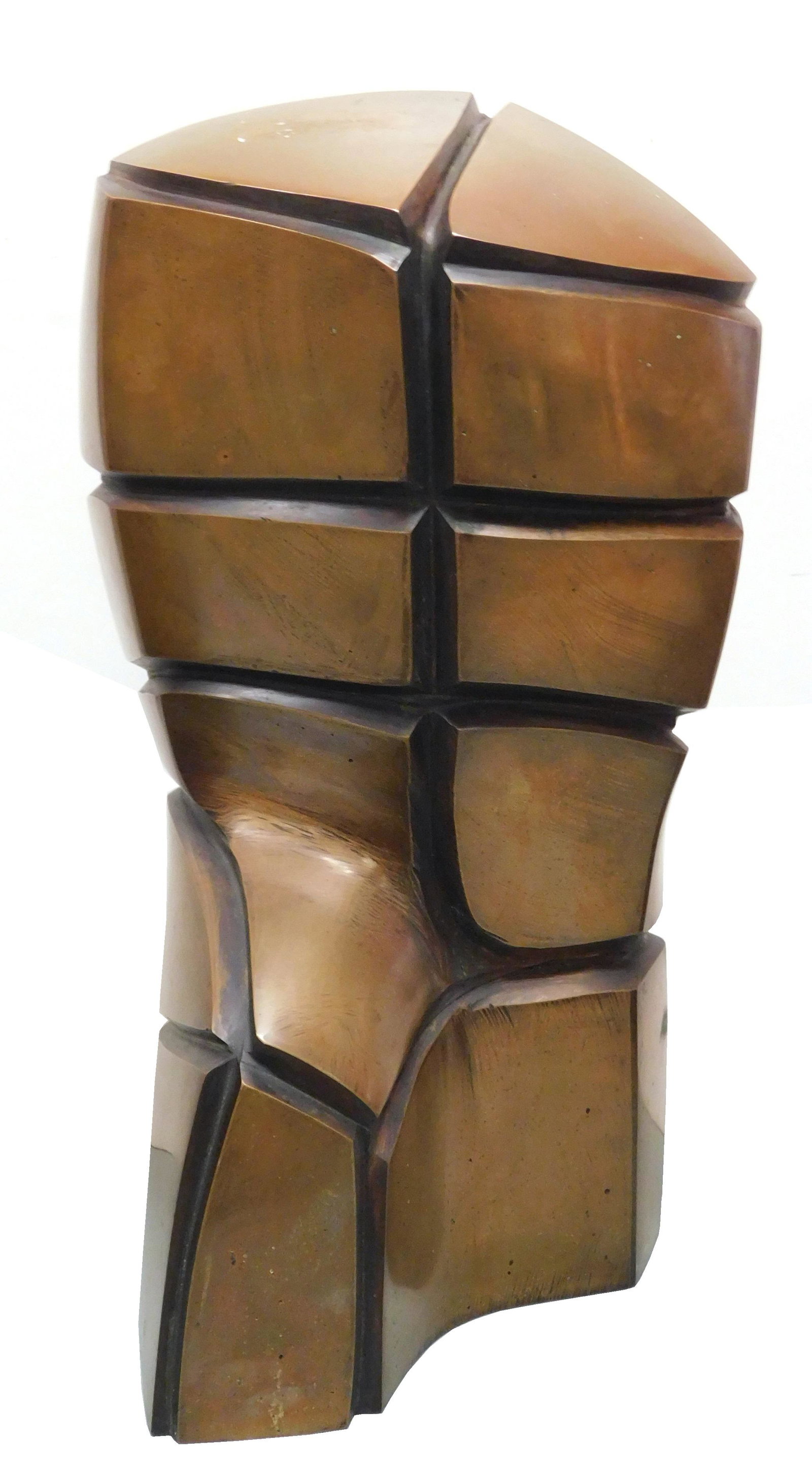 Jan Sliwka (Polish, b. 1946), "Torso", bronze sculpture (1 of 3)