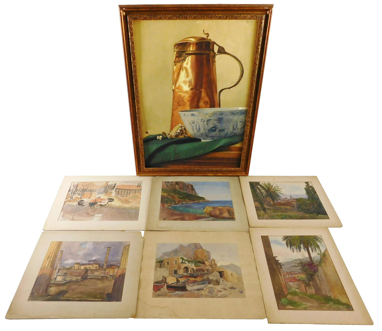 Otto Antoine (German, 1865-1951), seven works total, (1 of 16)