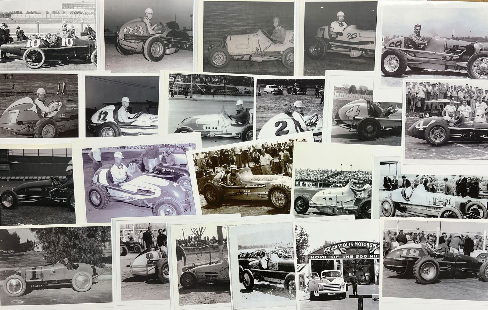 Approx. 250 Teens-1960’s photo prints - decent quality on card stock, some may be captioned, (sample (1 of 2)