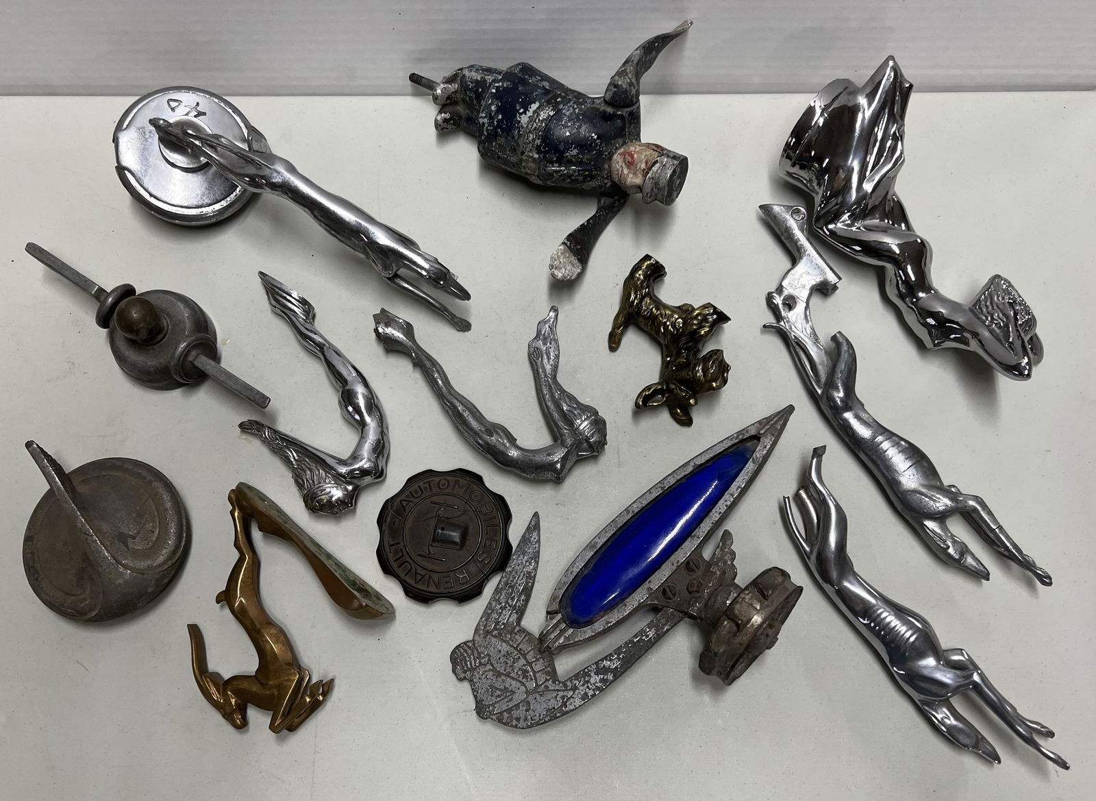 Mascot collection - some original, some repro, this is good shelf display collection, painted police (1 of 3)