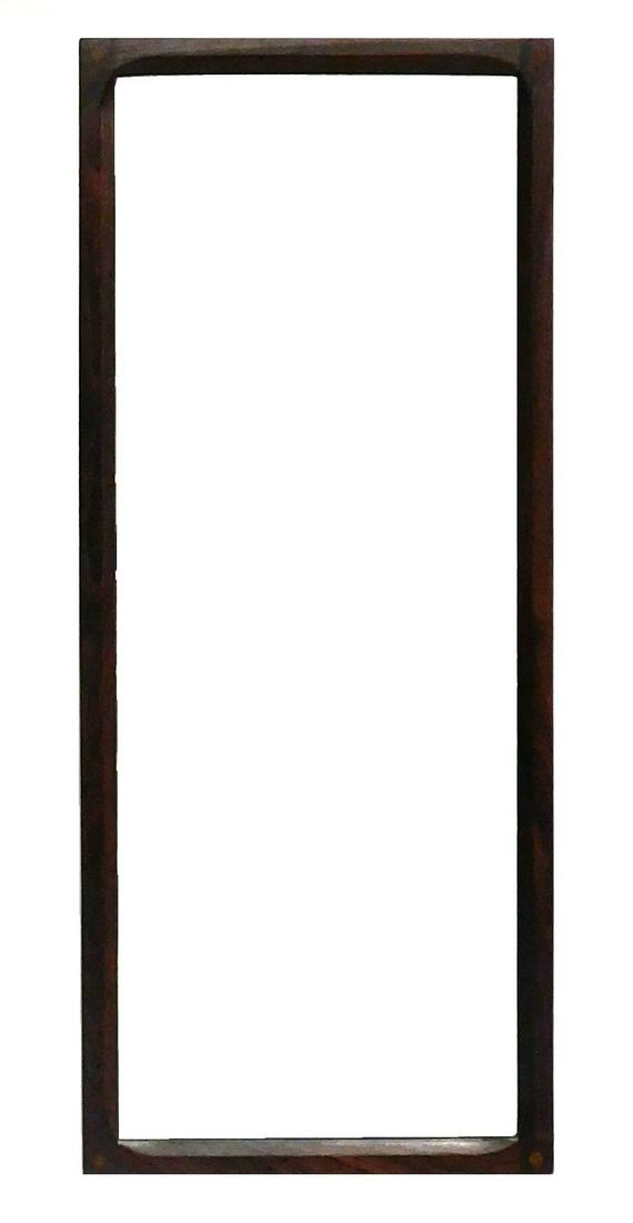 Vintage Danish rosewood wall mirror by Aksel Kjersgaard, Odder, Denmark (founded 1952), mid-century, (1 of 3)