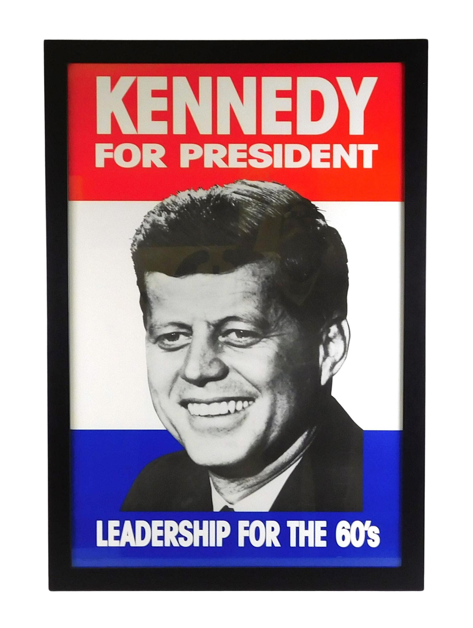 Ephemera "kennedy For President" Poster, After An Original 1960