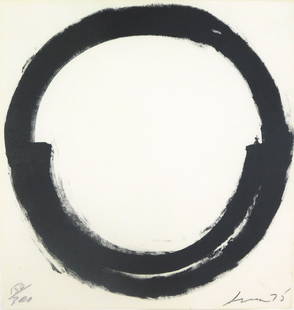 Richard Serra (American, b. 1939), Untitled, from The New York Collection for Stockholm, 1973,: Richard Serra (American, b. 1939), Untitled, from The New York Collection for Stockholm, 1973, lithograph, edition 150/300, signed "Serra" and dated lower right, printed by Styria Studio, Inc., New Yo