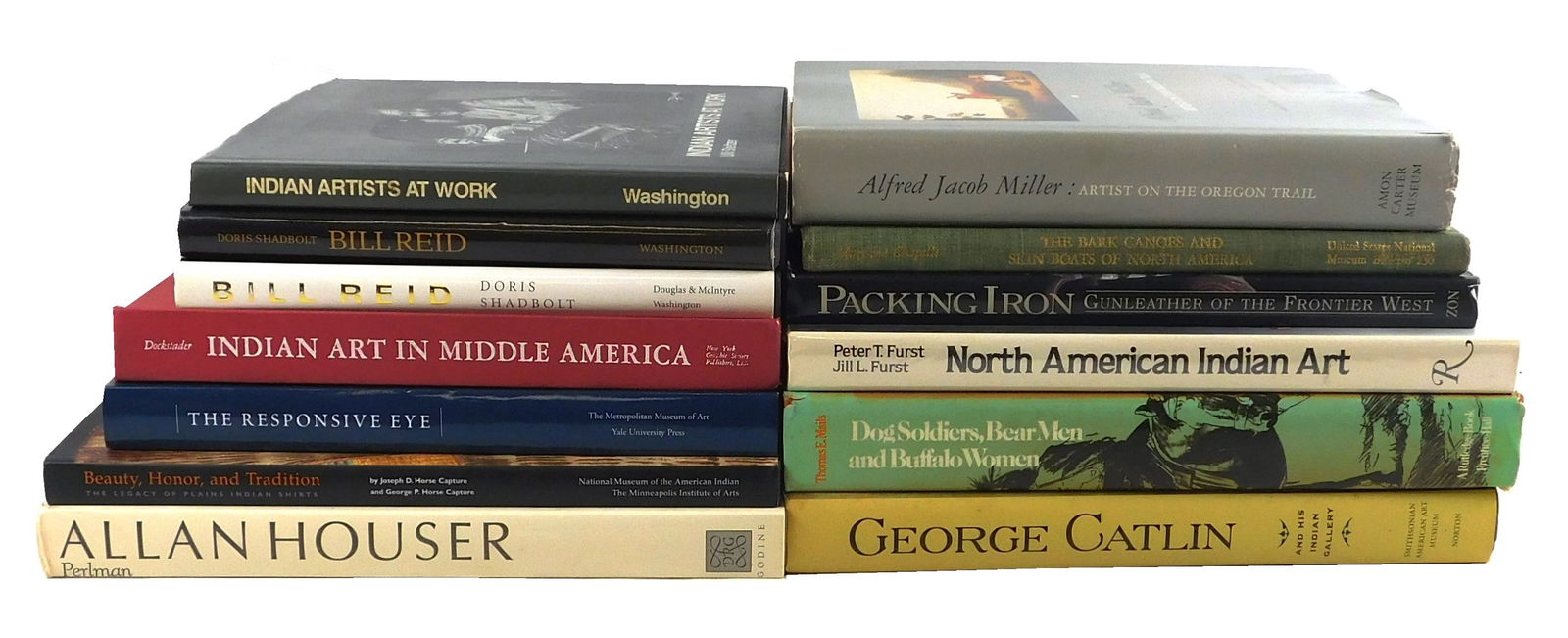 BOOKS: Twelve volumes on Native American art, contemporary and historical, Native American jewelry, (1 of 3)