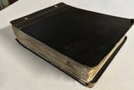 1937 Indy 500 photo album, one hundred 8 x 10, one hundred fifty 4 x 5, eight 5 x 7, professional