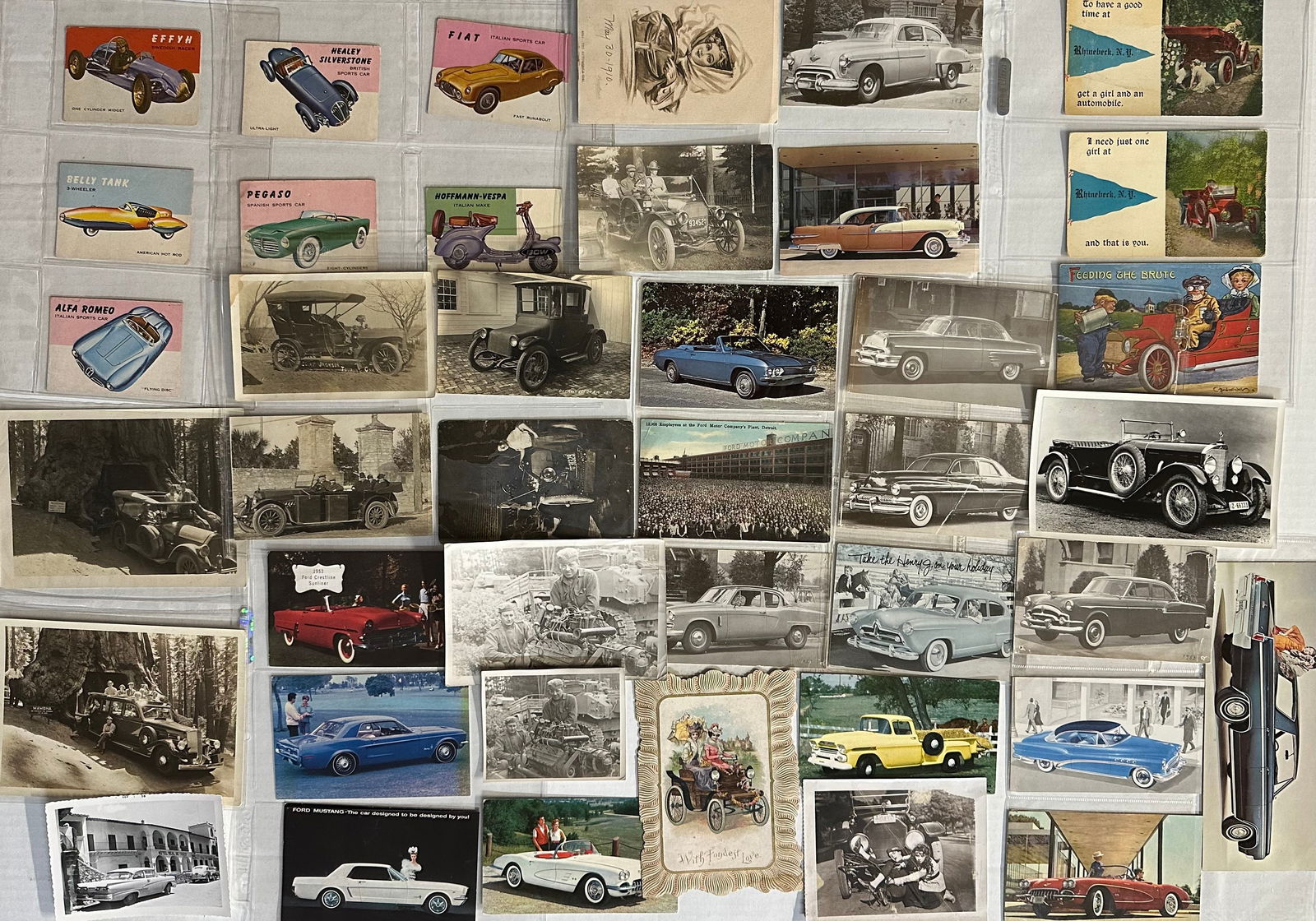 Misc collections- twenty-six postcards, two Pierce Arrow Yosemite 5 x 7 photos, five photos, (1 of 5)