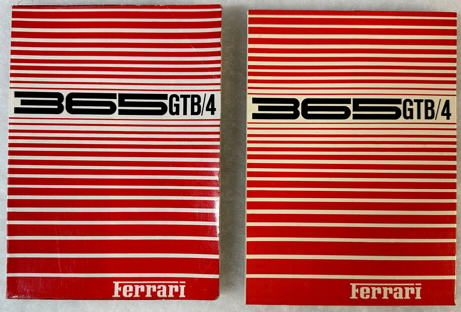 Two original Ferrari 365 GTB/4 Daytona Operating and Service Manuals, (same as lot 359), dated (1 of 4)