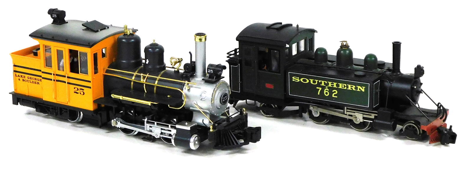 RAILROAD: Bachmann, Lehmann-Gross-Bahn, two G scale outdoor locomotives, including: Bachmann Baldwin (1 of 6)