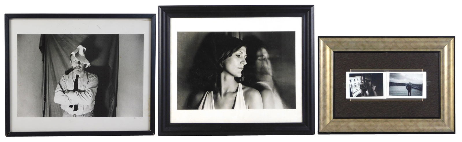 PHOTOGRAPHY: Andy Warhol, Robert Indiana, Terry Thomas, etc., four silver gelatin prints by Steve (1 of 11)