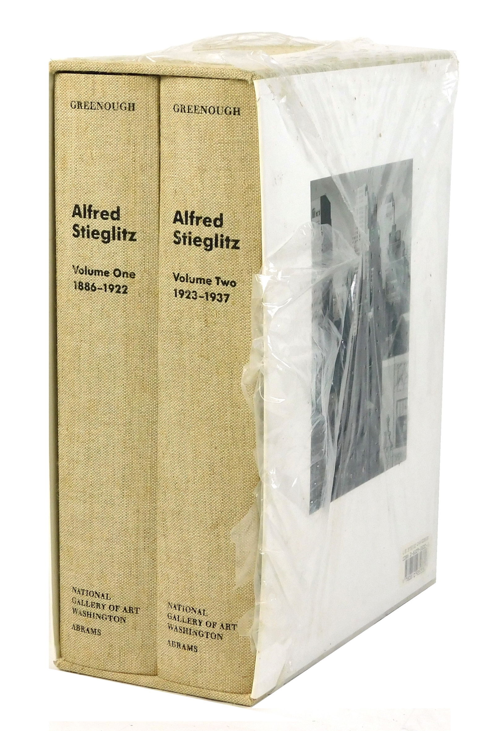 BOOKS: "Alfred Stieglitz, The Key Set" by Sarah Greenbough, two hardcover volumes in slipcase, first (1 of 5)