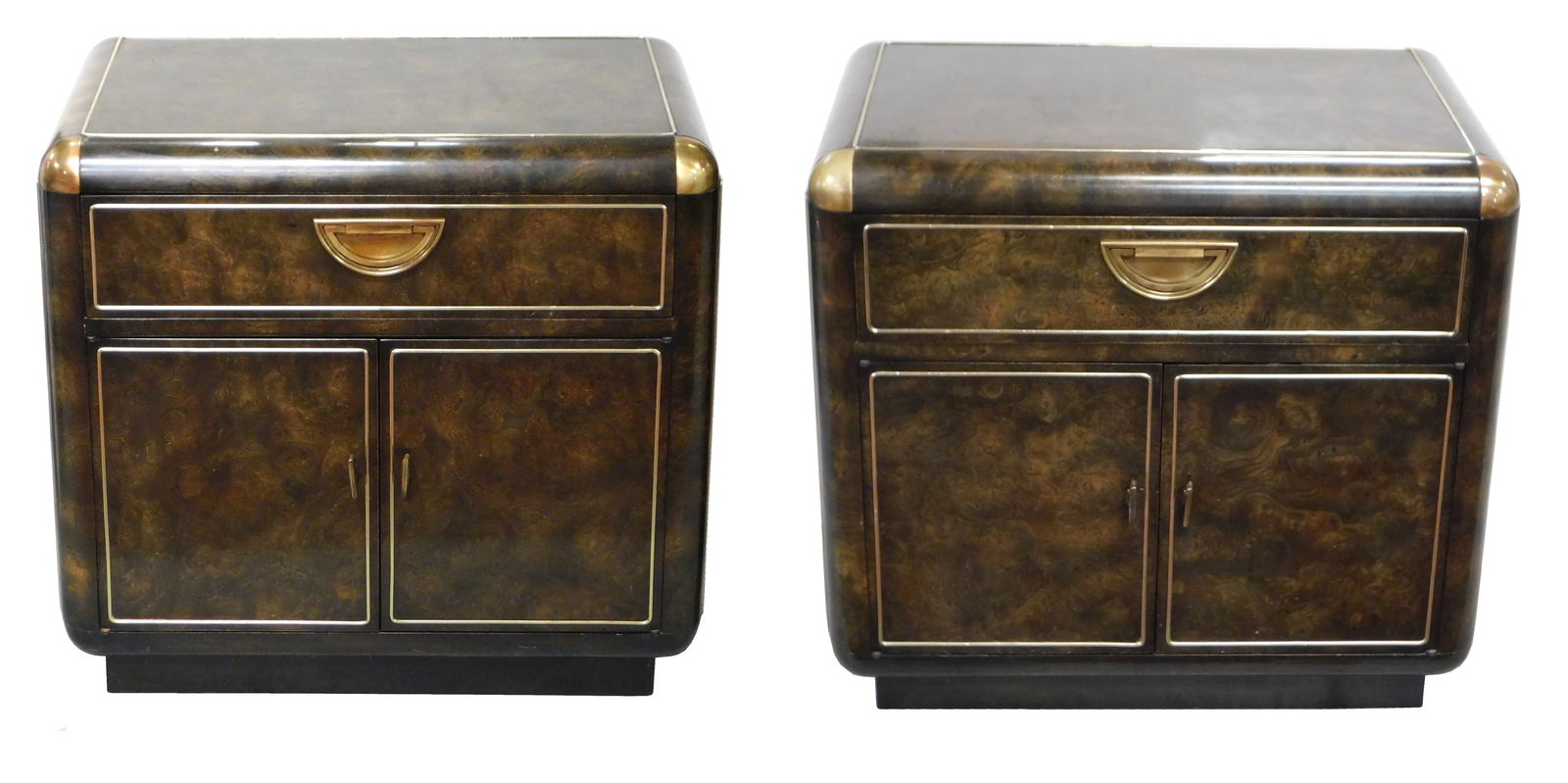 Bernhard Rohne for Mastercraft pair of bachelor chests/ nightstands, Mid-Century Modern Hollywood (1 of 4)