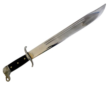 WEAPON: Collins & Co. overseer plantation owner Bowie knife / sword, 1900-1930, American, Collinsvil