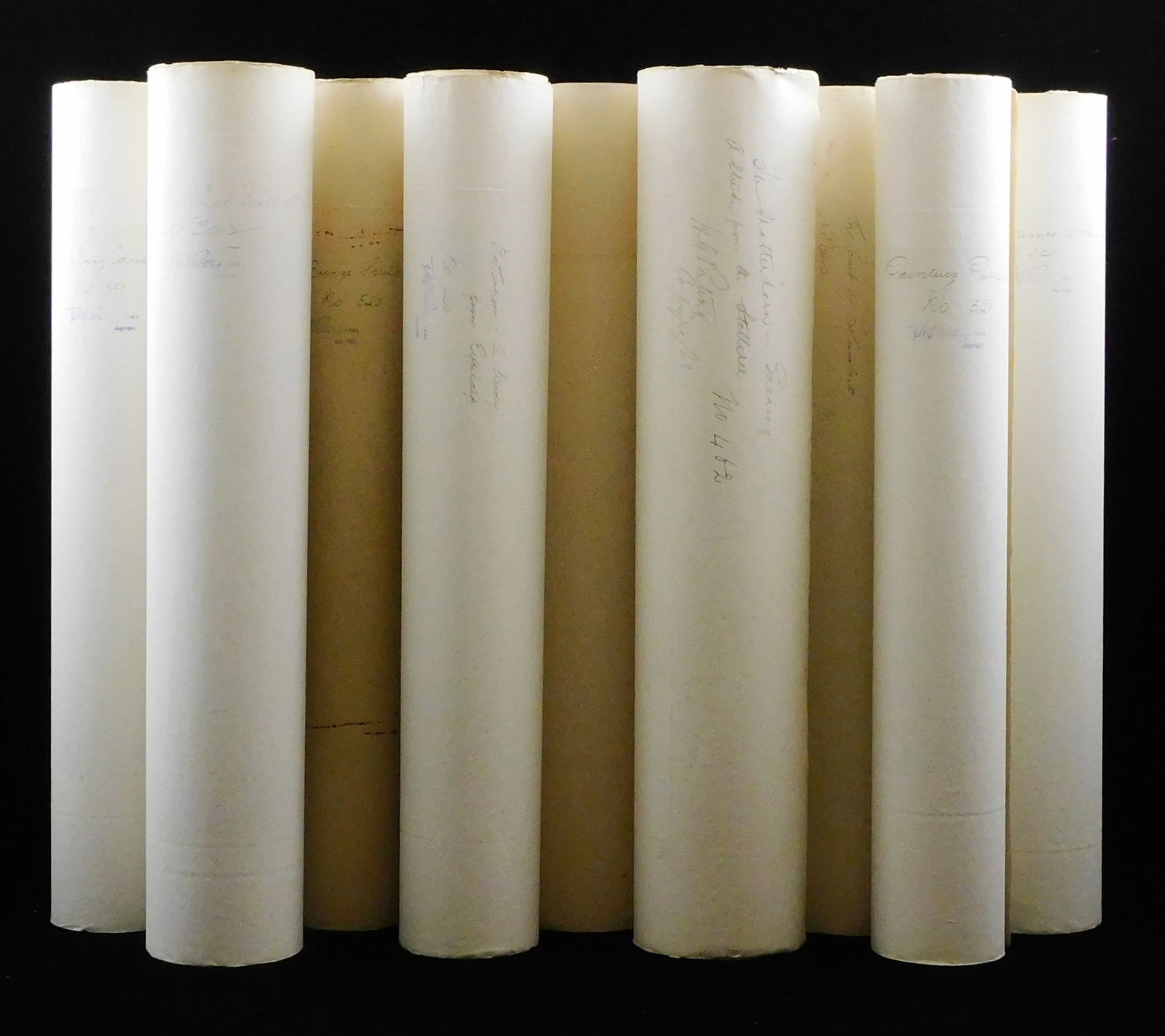 Nine Herbert G. Ponting (1870-1935) large printed photographs of global expeditions, debossed "H.G. (1 of 11)