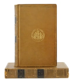 BOOKS: COLONIAL AMERICANA, two volumes, includes: John Oldmixon (1674?1742), The British Empire in A