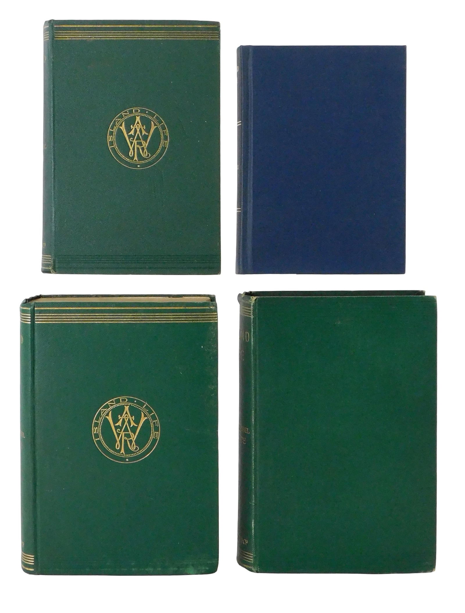 BOOKS: NATURAL SELECTION, four books, Alfred Russel Wallace, Island Life or the phenomena and causes (1 of 4)