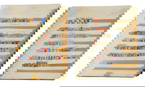 STAMPS: Life long stamp collection of eight full large box lots of canceled 1950's to 2005 large and