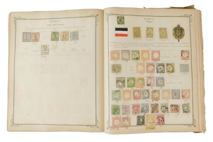 STAMPS: Early Scott & Co. New York International Postage Stamp, 1882, nineteenth-century edition,