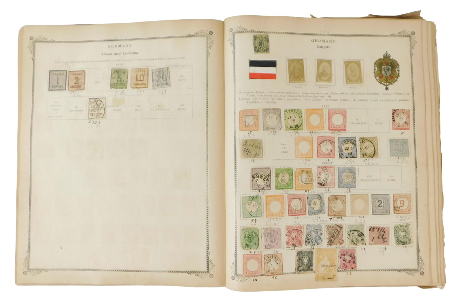 STAMPS: Early Scott & Co. New York International Postage Stamp, 1882, nineteenth-century edition,