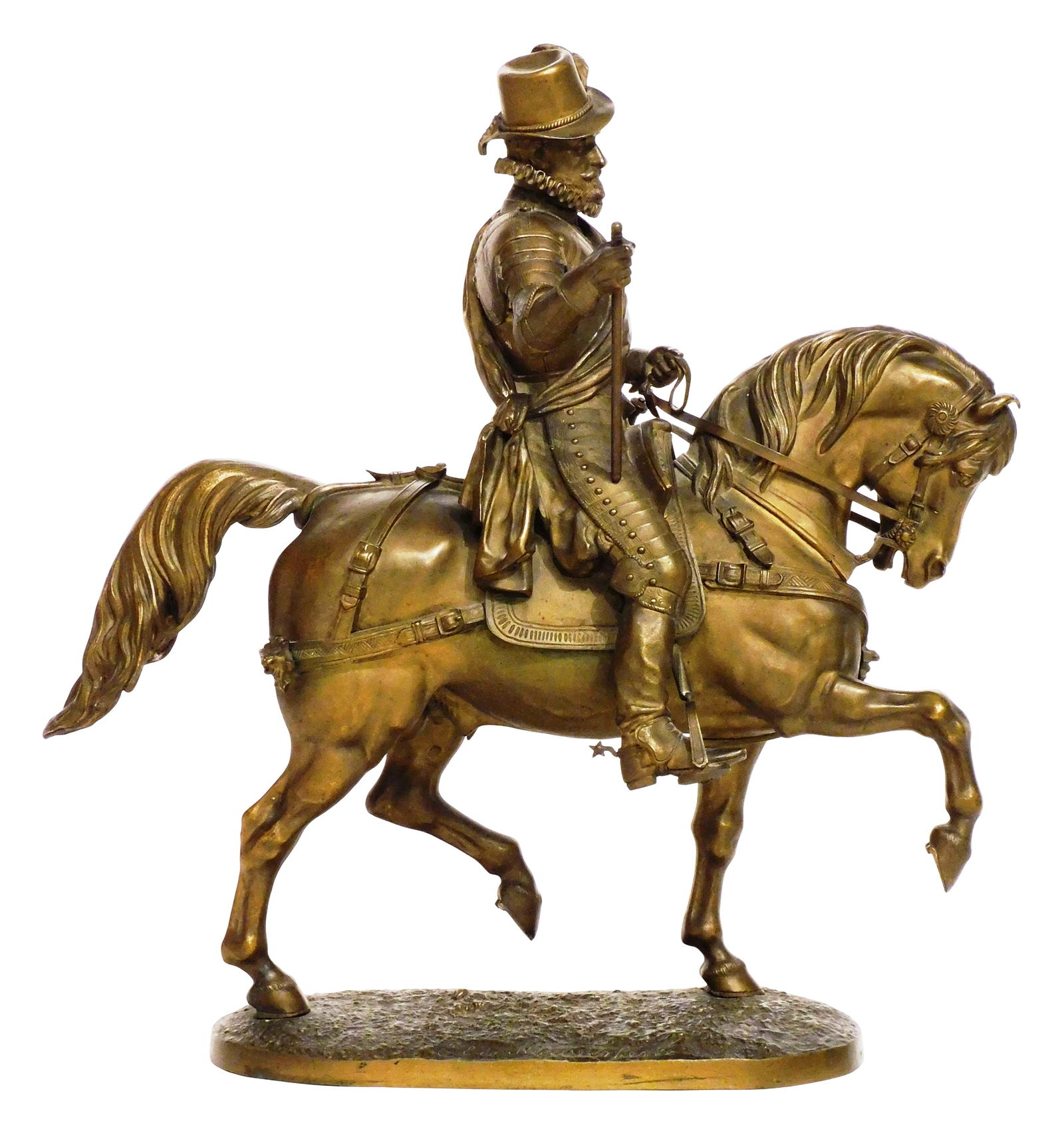 SCULPTURE: "William I, Prince of Orange" by Alfred Emilien O'Hara, Comte de Nieuwerkerke (French, 18 (1 of 4)