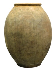 Ancient pithos, Mediterranean area, 1st century BC - 3rd century AD, terracotta, large wheel-thrown