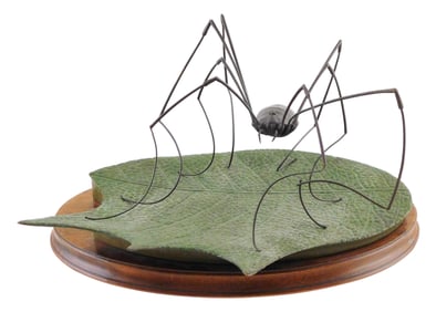 +SCULPTURE: Andre Harvey (American, b. 1941), "Daddy Long Legs", 2016, bronze (lost wax process),