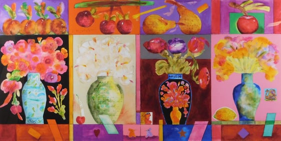 Norman Laliberte (American,1925-2021), "One Year", lithograph, pencil signed and numbered in lower