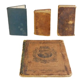 BOOKS: Four early American books, including: "The Works of the late Dr Benjamin Franklin, consisting