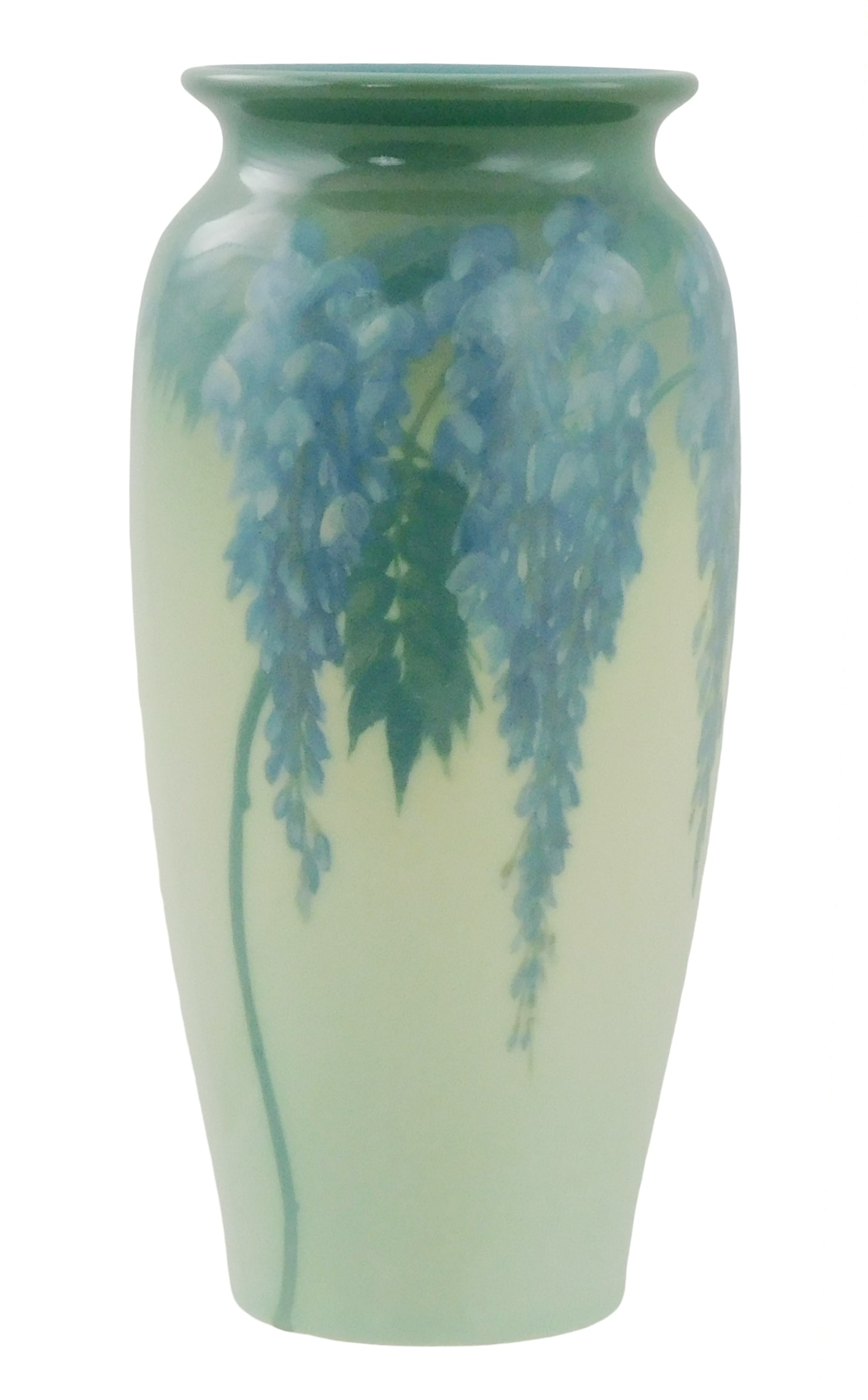 ART POTTERY: Rookwood "Wisteria" vase, 1924, painted by Edward Diers (Ohio, active 1896 - 1931),