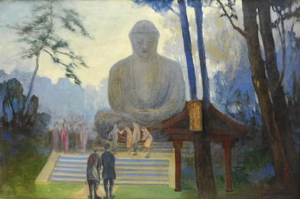 G. Adolph Anderson (American, b. 1877), "Mystery of the East", or the Great Daibutsu (Great Buddha),