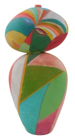 +ART GLASS: Tom McGlauchlin (American, 1934 - 2011), "That Certain Look", studio glass sculpture,