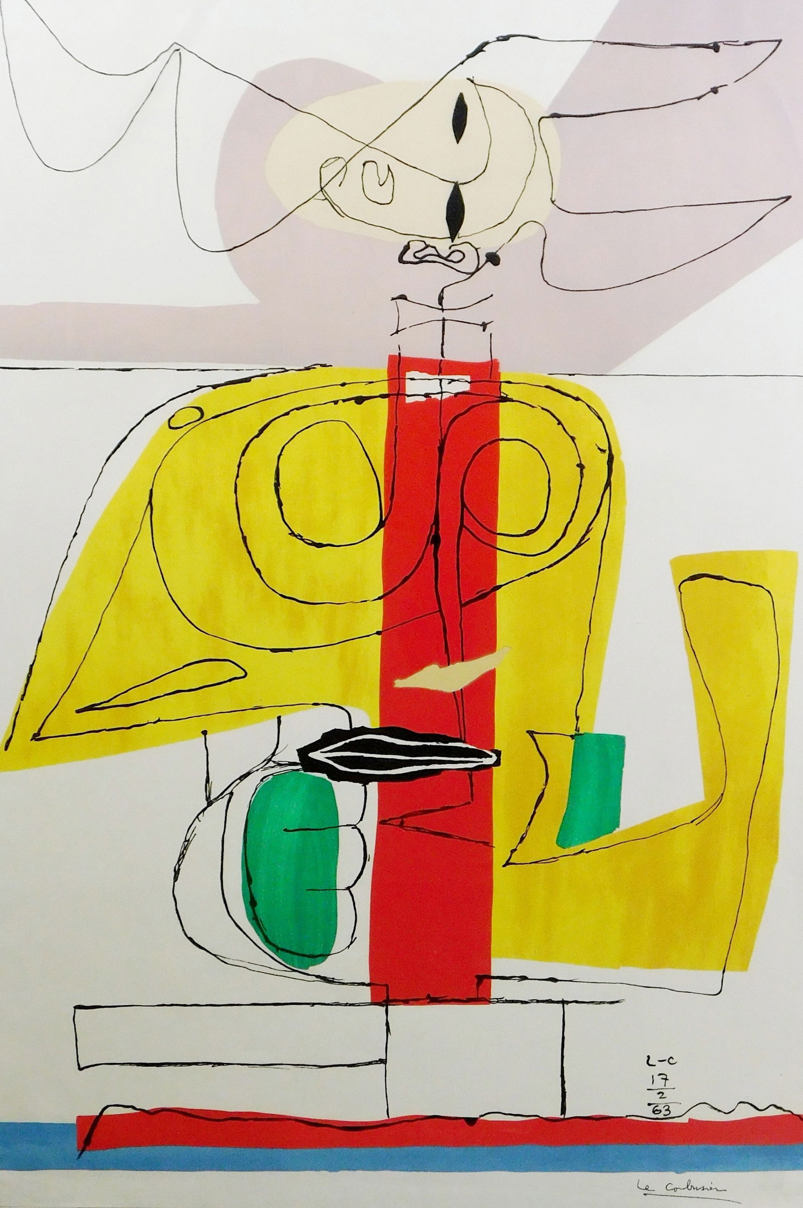“Le Corbusier?? Charles-Edouard Jeanneret (Switzerland/France, 1887-1965), “Le Taureau (The (1 of 4)