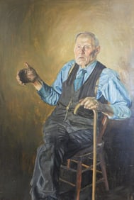 William A. McCloy (American, 1913 - 2000), "Sketch of Colonel Spratt", 1938, oil on Masonite,