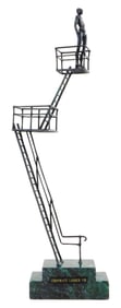 +SCULPTURE: Patrick Villiers Farrow (American, 1942-2009), “Corporate Ladder VIII??, 1994, a