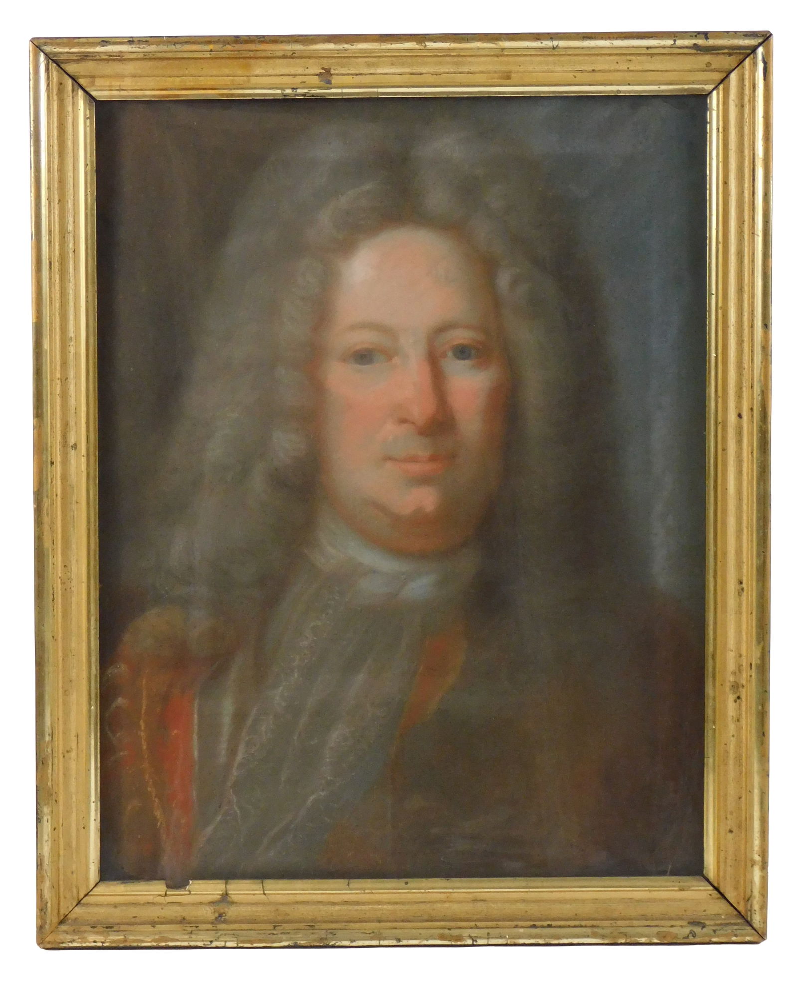 Portrait possibly of Elihu Yale (1649-1721) after "Portrait of Governor Elihu Yale" by Enoch Seeman, (1 of 4)
