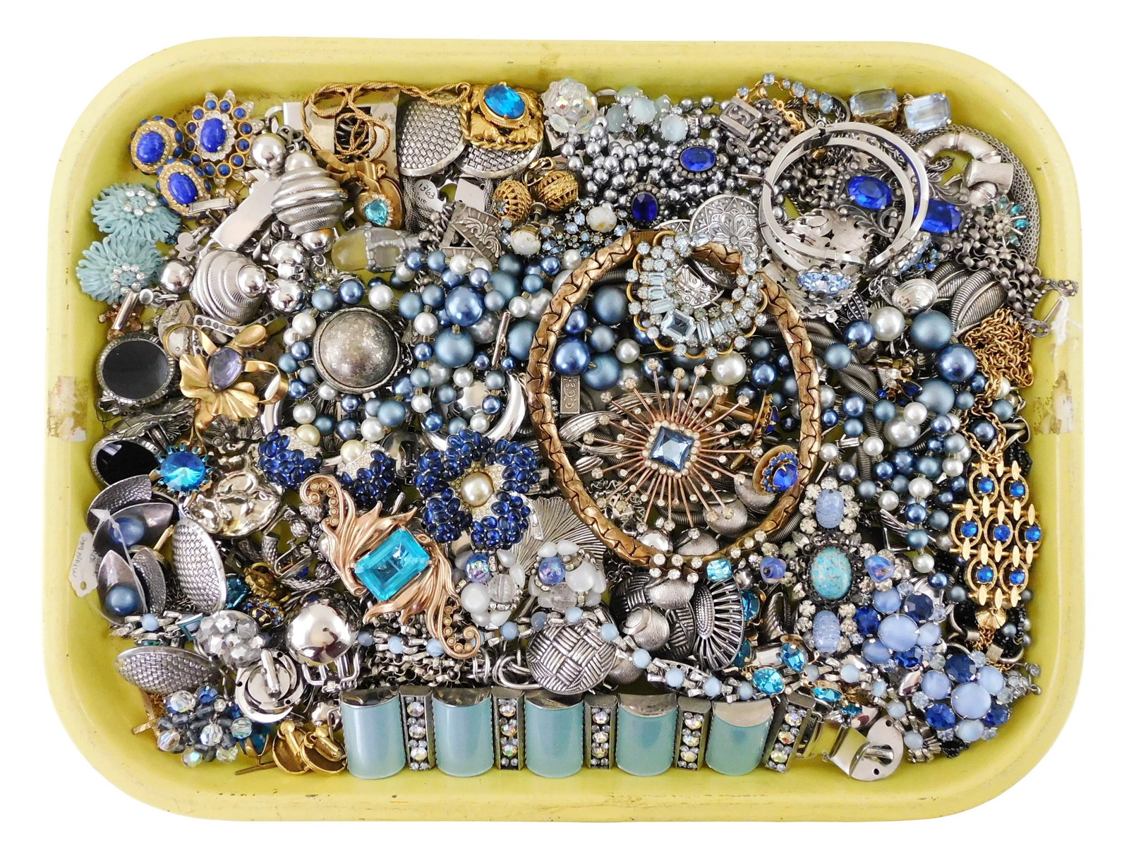 COSTUME JEWELRY: Boucher, De Nicola, Vendome, Mazer, Vogue, Hobe, etc., 50+ pieces, many vintage (1 of 4)